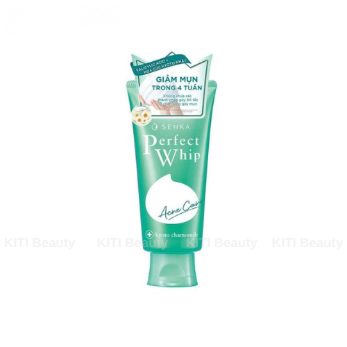 Sữa Rửa Mặt Dành Cho Da Mụn Senka Perfect Whip Acne Care 100G